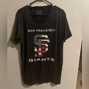 San Francisco Giants Patriotic Tshirt